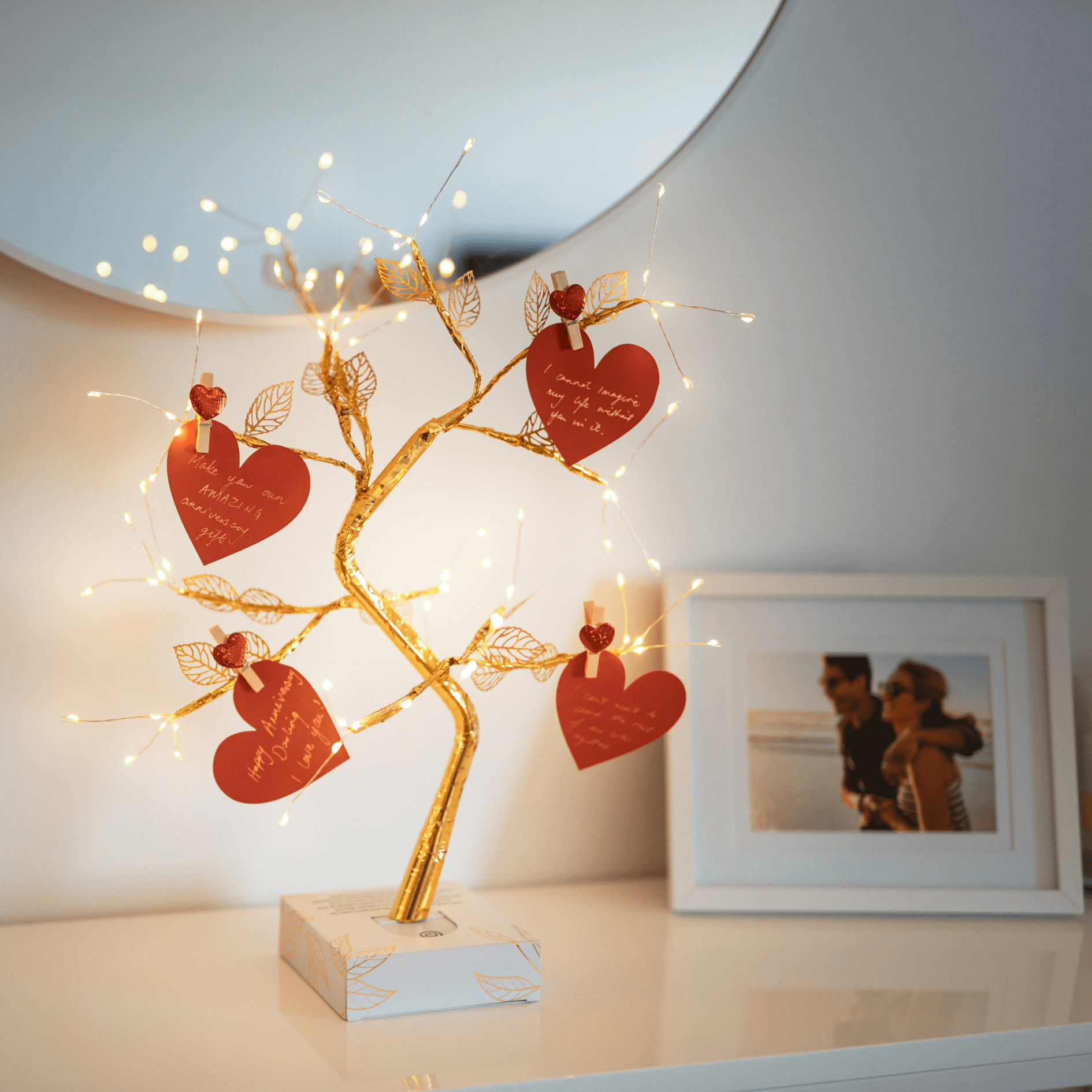 Anniversary Gift Illuminated Wishing Tree