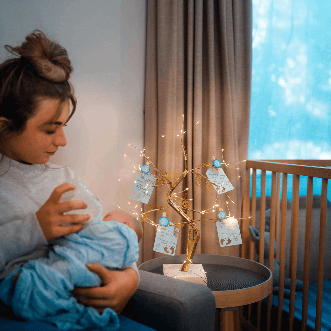 New Baby Gift Illuminated Wishing Tree NightLight