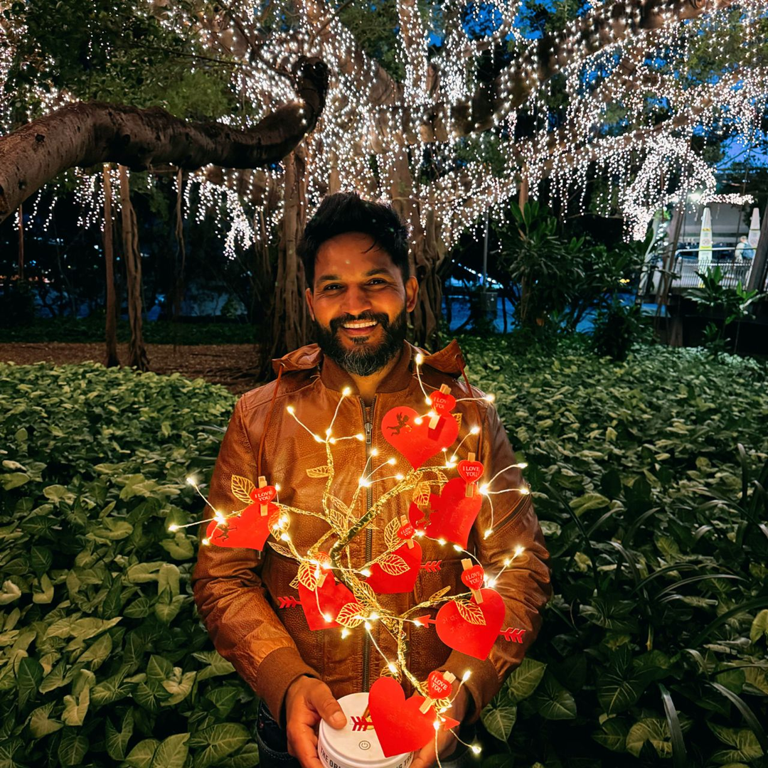 Valentines Day Gift Illuminated Wishing Tree