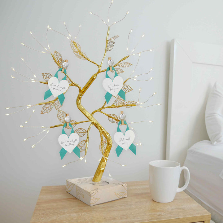 Ovarian Cancer Gift - THE ORIGINAL WISHING TREE