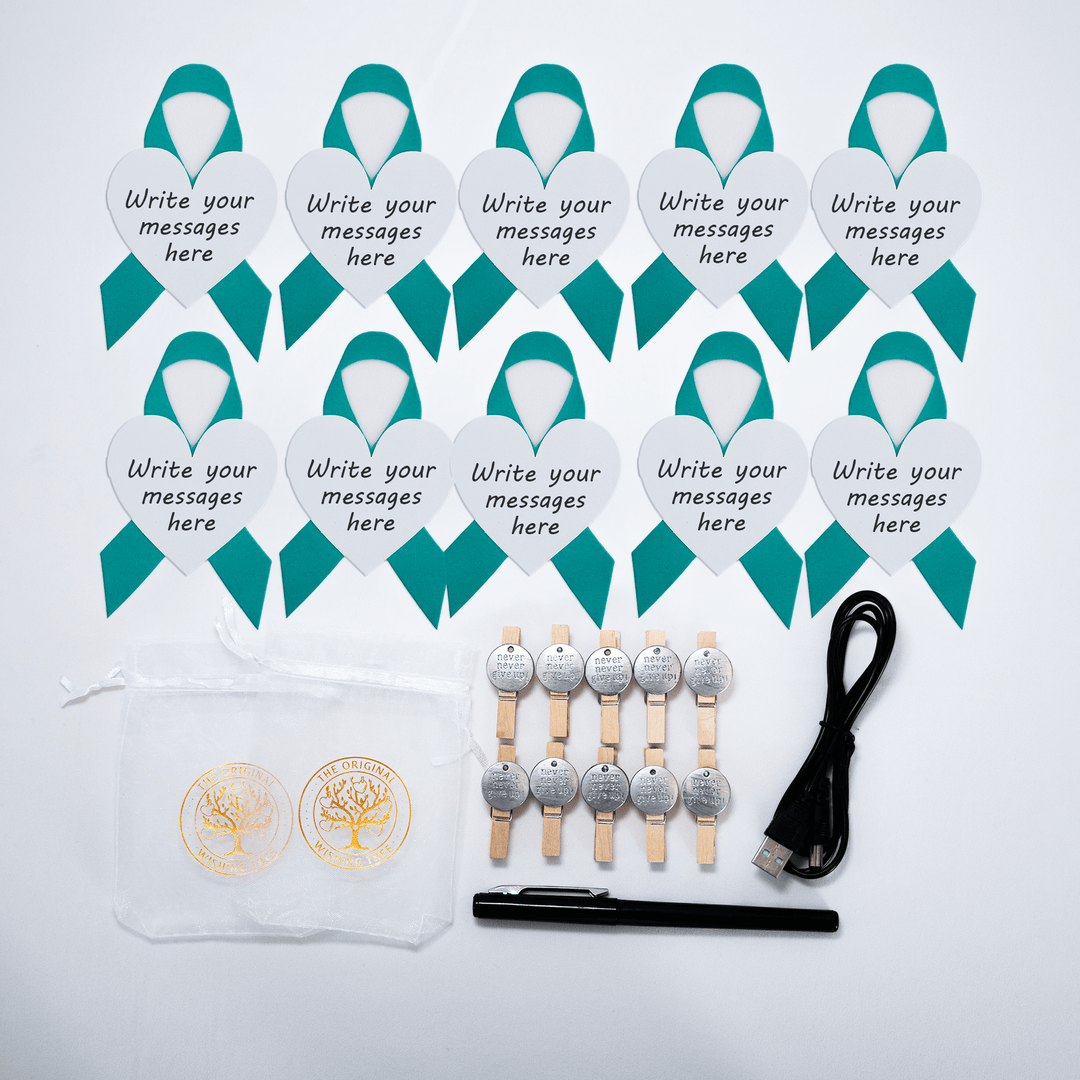 Ovarian Cancer Gift - THE ORIGINAL WISHING TREE