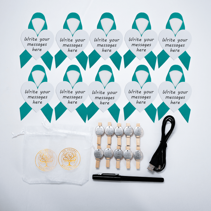 Ovarian Cancer Gift - THE ORIGINAL WISHING TREE