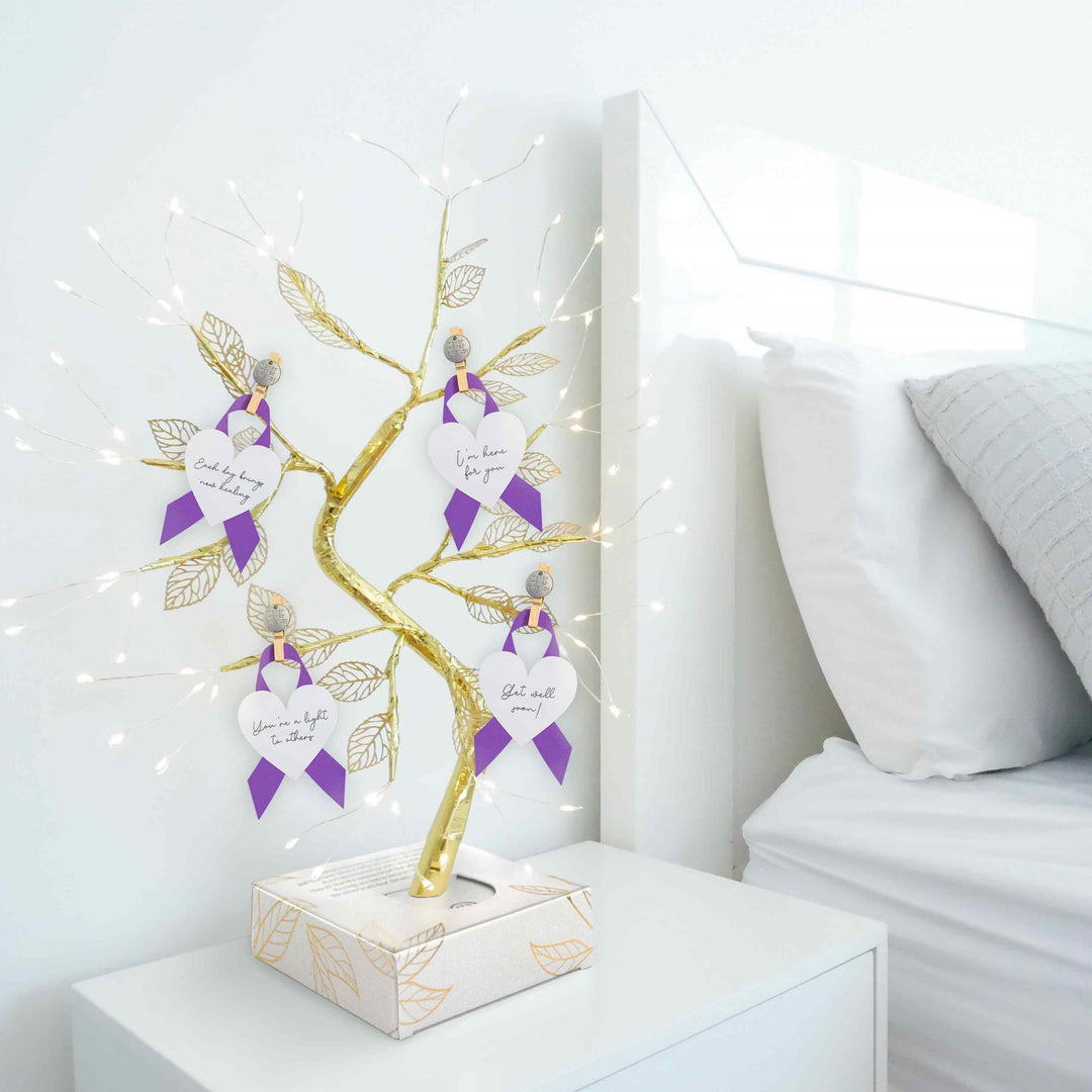 Pancreatic Cancer Gift - THE ORIGINAL WISHING TREE