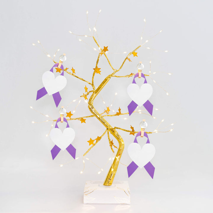 Pancreatic Cancer Gift - THE ORIGINAL WISHING TREE