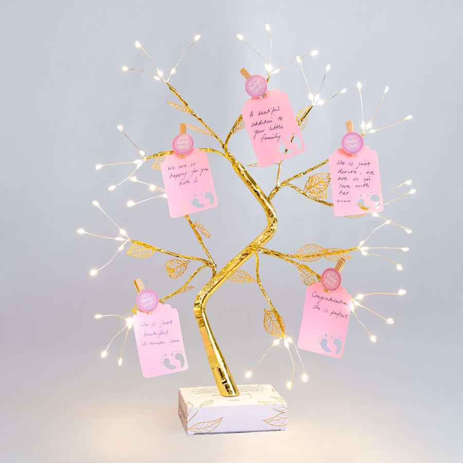 New Baby Girl Wishing Tree - THE ORIGINAL WISHING TREE